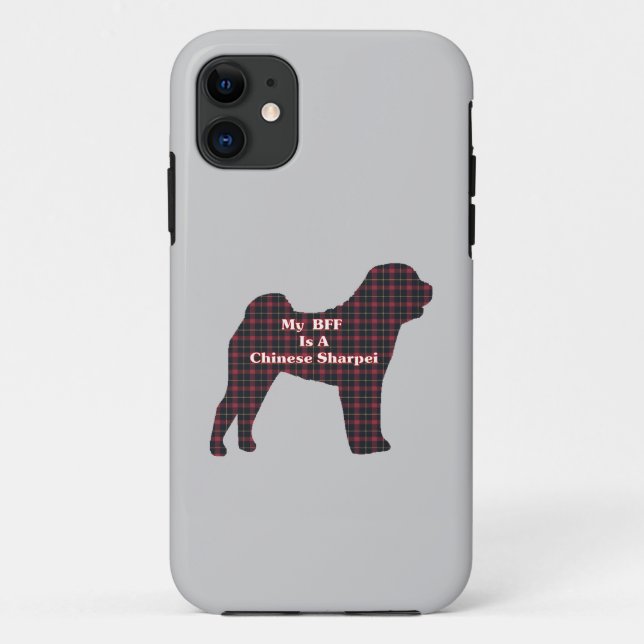 Coques Case-Mate iPhone Sharpei chinois BFF (Dos)