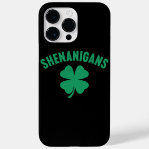 Coque Case-Mate iPhone Shenanigans Shamrock Saint-Patrick Rétro