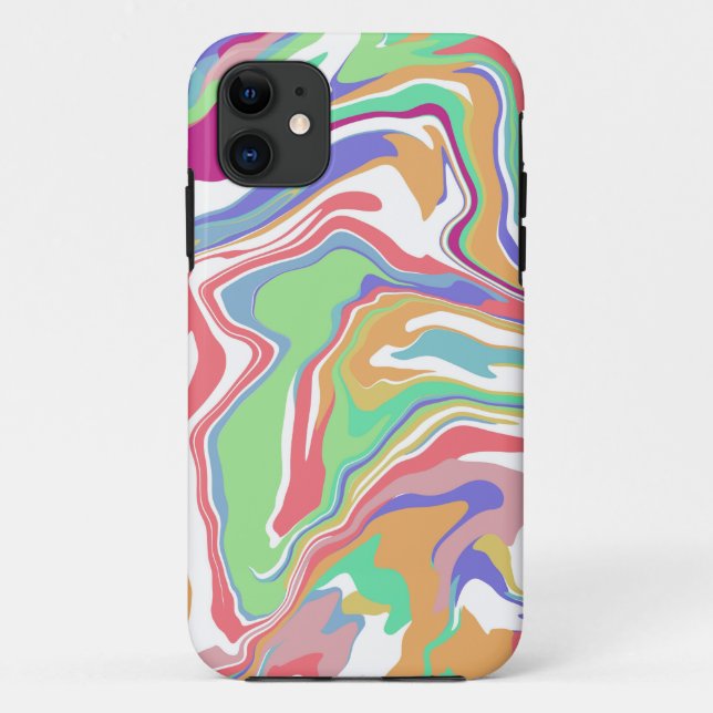 Coques Case-Mate iPhone Sherbert Swirls (Dos)