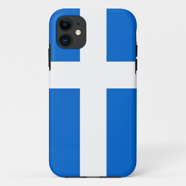 Coques Case-Mate iPhone shetland région drapeau ethnique écossaise britann (Dos)
