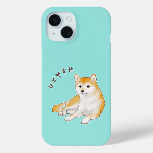 Coque Case-Mate iPhone Shiba Inu Chien en train de faire une pause