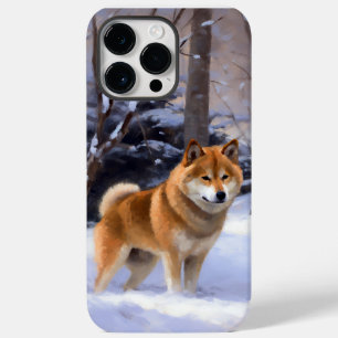 Coque Case-Mate iPhone Shiba Inu Qu'il neige Noël