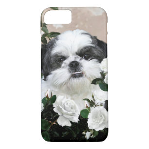 Case-Mate iPhone Case Shih Tzu avec des roses