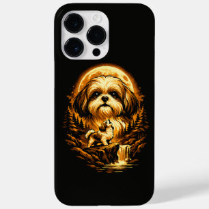 Coque Case-Mate iPhone Shih Tzu Hurle à la Lune Chien Drôle