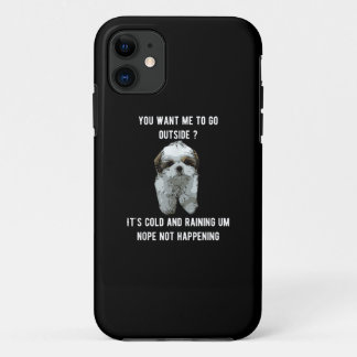 Case-Mate iPhone Case Shih Tzu | Shih Tzu Vous Voulez Que Je Suis Dehors