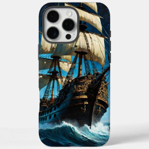 Coque iPhone 16 Pro Max Ship Under Starry Sky