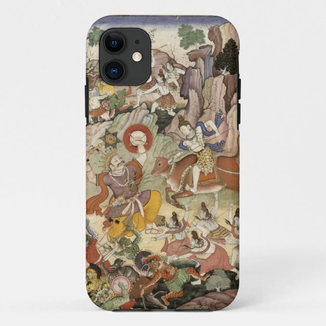 Coques Case-Mate iPhone Shiva tuant le démon Andhaka, c.1585-90 (Dos)