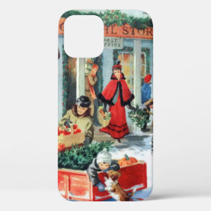 Case-Mate iPhone Case shopping de Noël rétro