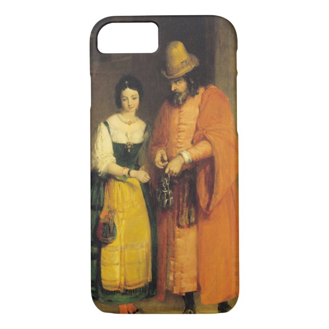Coques Case-Mate iPhone Shylock et Jessica "du négociant de Venise", (Dos)