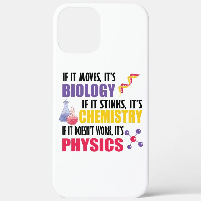 Coques Case-Mate iPhone Si ça bouge c'est la biologie (Verso)