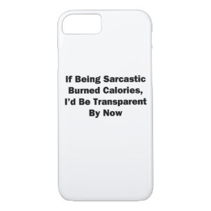 Etui iPhone Case-Mate Si être Sarcastique brûle des calories