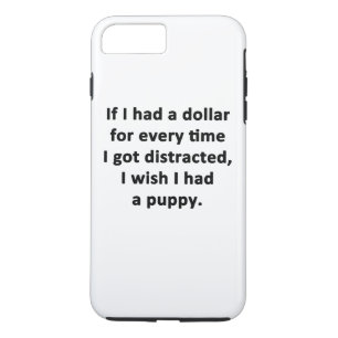 Coque iPhone 7 Plus Si j'avais un dollar