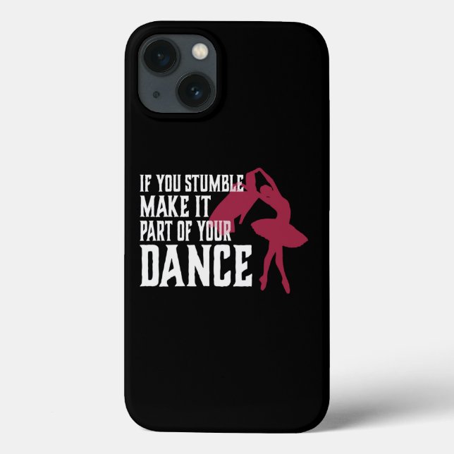 Coques Case-Mate iPhone Si Vous Tombez, Faites-Le Partie De Votre Danse (Verso)