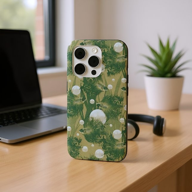 Coques Case-Mate iPhone Siamais combat poisson vert (Créateur téléchargé)