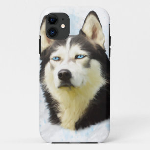 Case-Mate iPhone Case Sibérie Husky Dog Eau Couleur Art Peinture