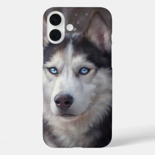 Coque Pour iPhone 16 Plus Sibérien Husky