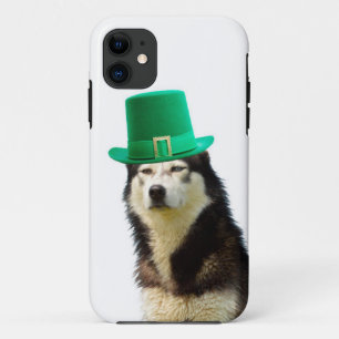 Etui iPhone Case-Mate Sibérien Husky Chien Saint Patrick jour