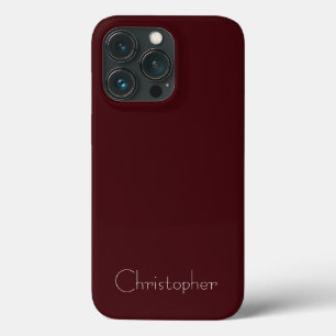 Case-Mate iPhone Case Sienne métallique foncée personnalisée Texture rad