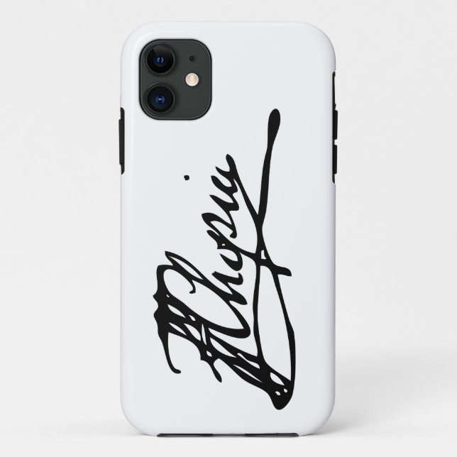Coques Case-Mate iPhone Signature de Frédéric Chopin (Dos)
