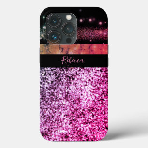Case-Mate iPhone Case Signature de luxe chic rose pourpre Gitter