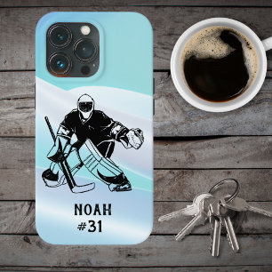 Case-Mate iPhone Case Signature du gardien des objectifs de hockey sur g
