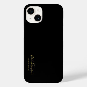 Coque Case-Mate iPhone Signature élégante du script d'entreprise