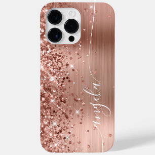 Coque Case-Mate iPhone Signature Gold Glam Rose