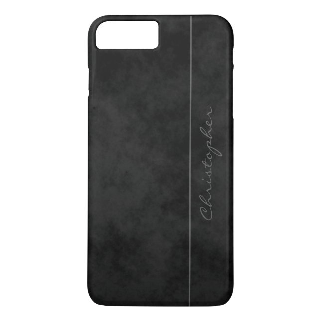 Coques Case-Mate iPhone Signature Tachetée Noir Beau iPhone 7 Plus (Dos)
