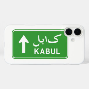 Coques iPhone 16 Plus SIGNE DE LA ROUTE DE Kaboul EN Afghanistan