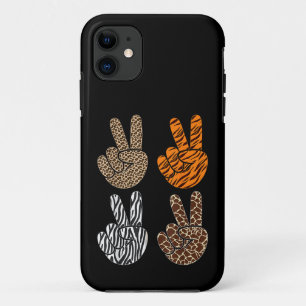 Case-Mate iPhone Case Signe de Paix Mignon Imprimé Animal Enfant Garçon