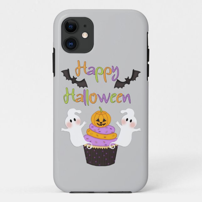 Coques Case-Mate iPhone Signe de petit gâteau de Halloween (Dos)