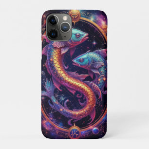 Case-Mate iPhone Case Signe du zodiaque Poissons coloré