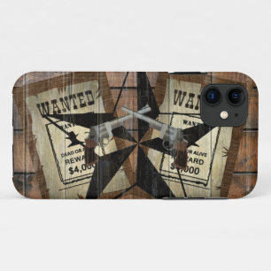 Case-Mate iPhone Case SIGNE Recherché Rustique Texas Star Western Double