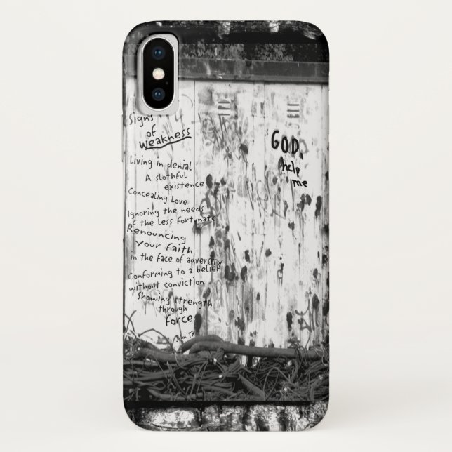 Coques Case-Mate iPhone Signes de faiblesse (Dos)