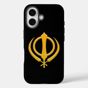 Coque Pour iPhone 16 Sikh Khanda