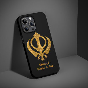 Case-Mate iPhone Case Sikh Khanda "Sans peur et libre"