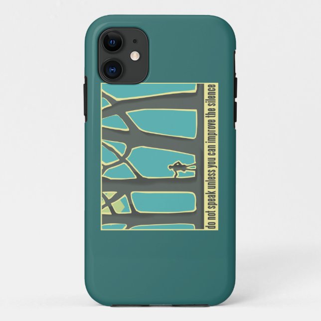 Coques Case-Mate iPhone Silence de la forêt (Dos)