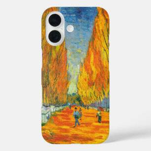 Coque Pour iPhone 16 Silent Avenue, Les Alyscamps par Vincent van Gogh