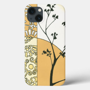 Case-Mate iPhone Case Silhouette clairsemée d'arbre par Megan Meagher