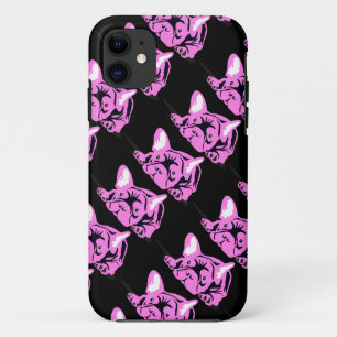 Coques Pour iPhone Silhouette de Bouledogue Français
