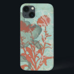 Etui iPhone Case-Mate Silhouette de Fleurs rouges sur Arrière - plan Tur<br><div class="desc">Trois fleurs rouges contrastent avec un arrière - plan turquoise dans ce tableau de Megan Meagher. Une silhouette d'une autre fleur se penche à gauche de l'impression. Un morceau simple avec beaucoup de choses en cours. Cela ferait un beau cadeau pour un ami ou aimé qui aime l'art!</div>