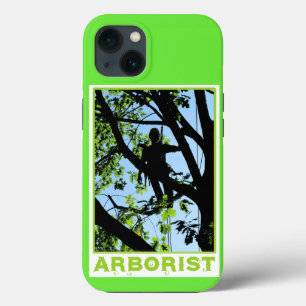 Case-Mate iPhone Case Silhouette de grimpeur d'arbre : Arboriste