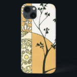 Case-Mate iPhone Case Silhouette de l'arbre écarse par Megan Meagher<br><div class="desc">Un arbre clairsemé s'approche de la lumière dans cette pièce de Meagan Meagher. La silhouette donne à la peinture un air hanté,  même si les jaunes et les oranges donnent une luminosité et une lévité.</div>