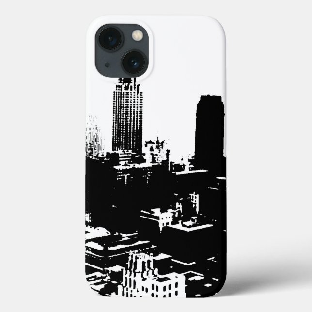 Coques Case-Mate iPhone Silhouette de New York (Verso)