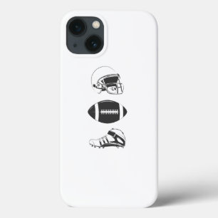 Case-Mate iPhone Case Silhouette d'équipement de football américain Ca