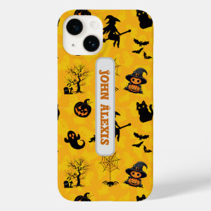 Coque Case-Mate iPhone Silhouette d'Halloween personnalisée