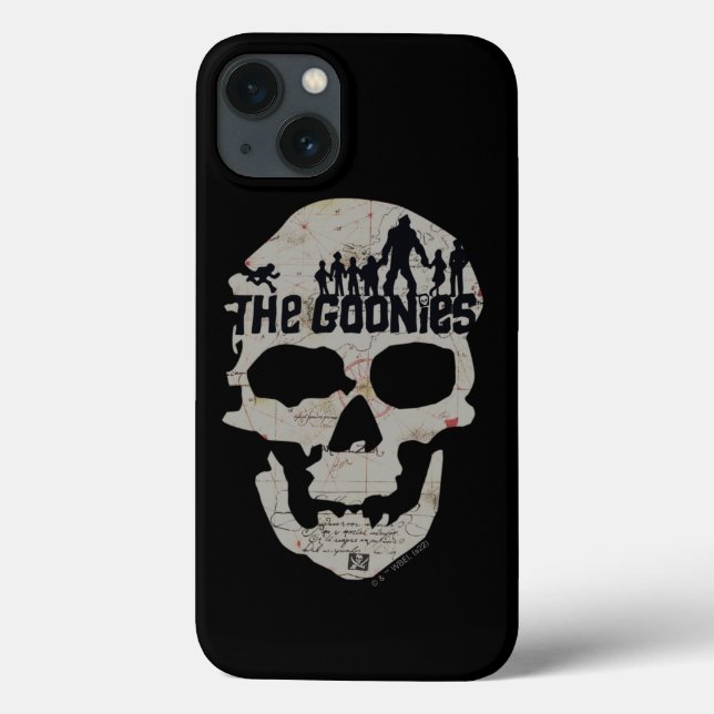 Coques Case-Mate iPhone Silhouette du crâne des Goonies (Verso)