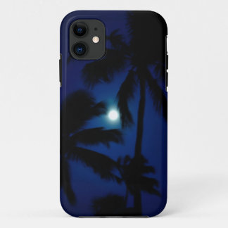 Coque iPhone 11 Silhouettes de palmier