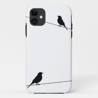 Coque Case-Mate Pour iPhone Silhouettes d'oiseau sur le fil