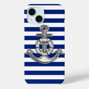 Coque Case-Mate iPhone Silver Lifesaver sur les bandes Nautiques